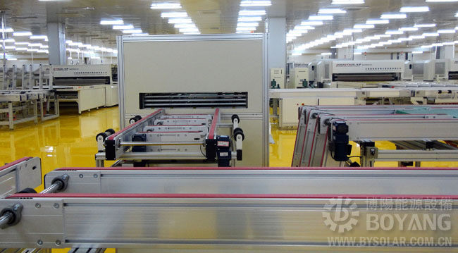 太陽能生產線-自動緩存機