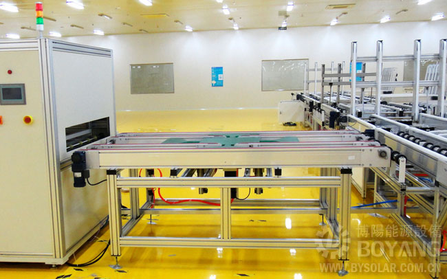 太陽能生產線-頂升旋轉生產線