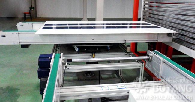 光伏組件生產(chǎn)線-整機旋轉(zhuǎn)輸送機
