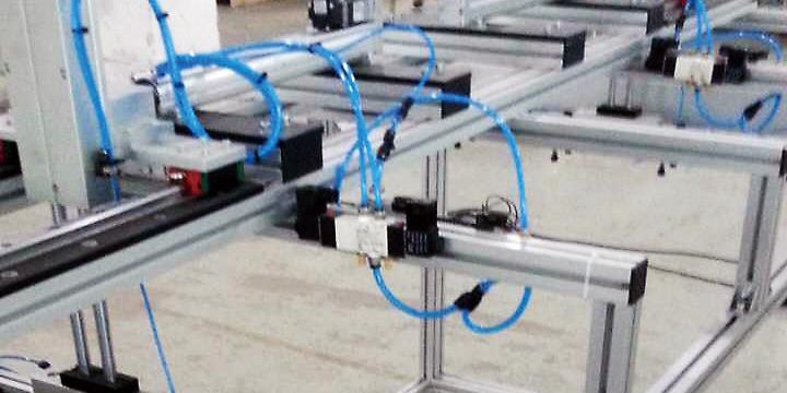 光伏組件制造設備-自動放模板機